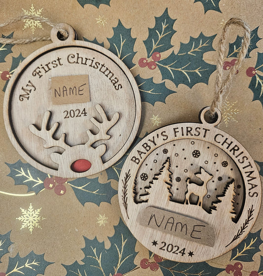 First Christmas Bauble