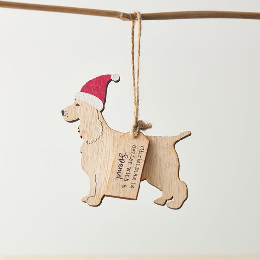 Christmas is better ....dog sign