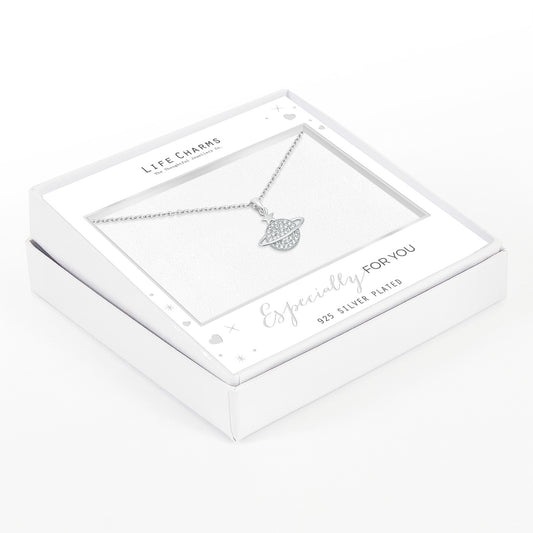 Life CharmsEFY ORB SHAPE PENDANT NECKLACE