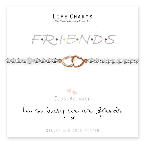Life Charms Bracelet -Friends