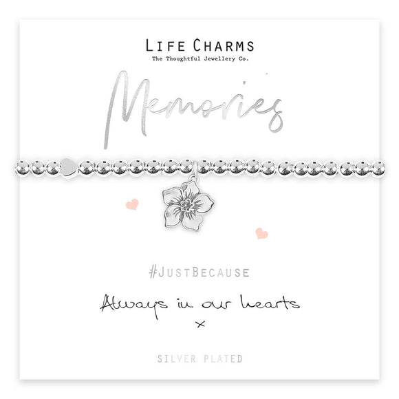 Life Charms Always in Our Hearts Bracelet