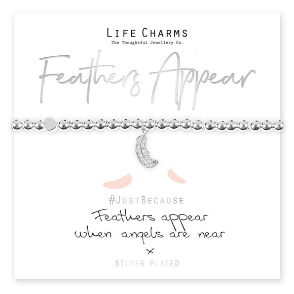 Life Charms Bracelet -Angels Appear