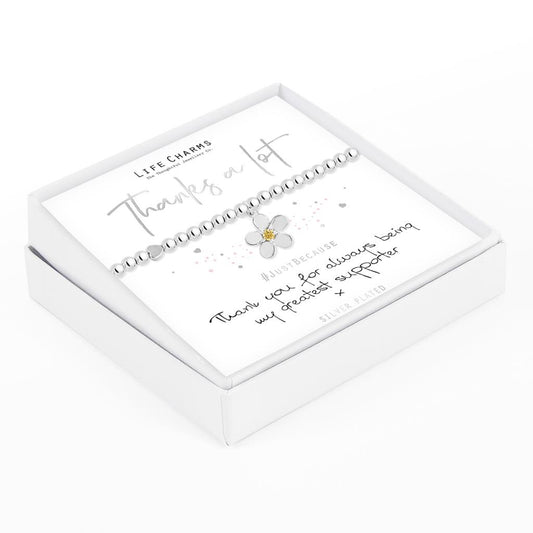 Life Charms Thanks A Lot Bracelet
