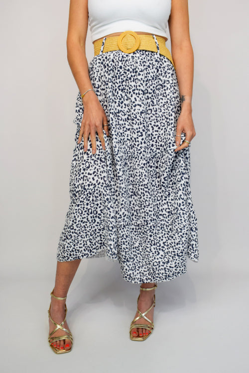 Animal Print Skirt