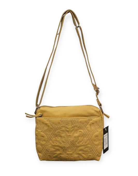 Embroidered Shoulder Bag by Bueno