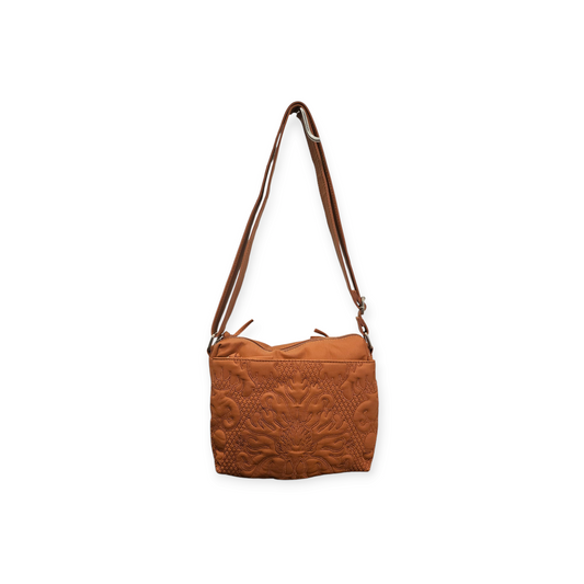Embroidered Shoulder Bag by Bueno