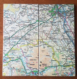 Map Coaster Set Dalston, Carlisle, Wigton, North Lakes