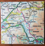 Map Coaster Set Dalston, Carlisle, Wigton, North Lakes