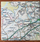 Map Coaster Set Dalston, Carlisle, Wigton, North Lakes