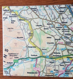 Map Coaster Set Dalston, Carlisle, Wigton, North Lakes
