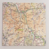 Map Lake District Coaster Set